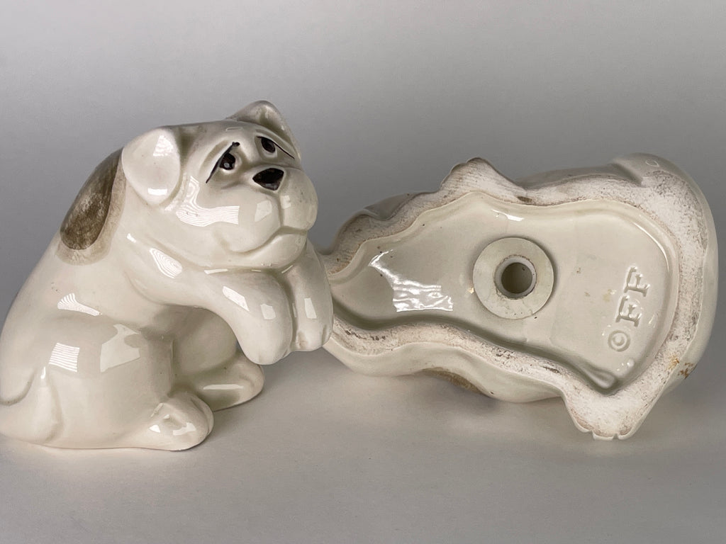 Curated Antique Salt & Pepper Set