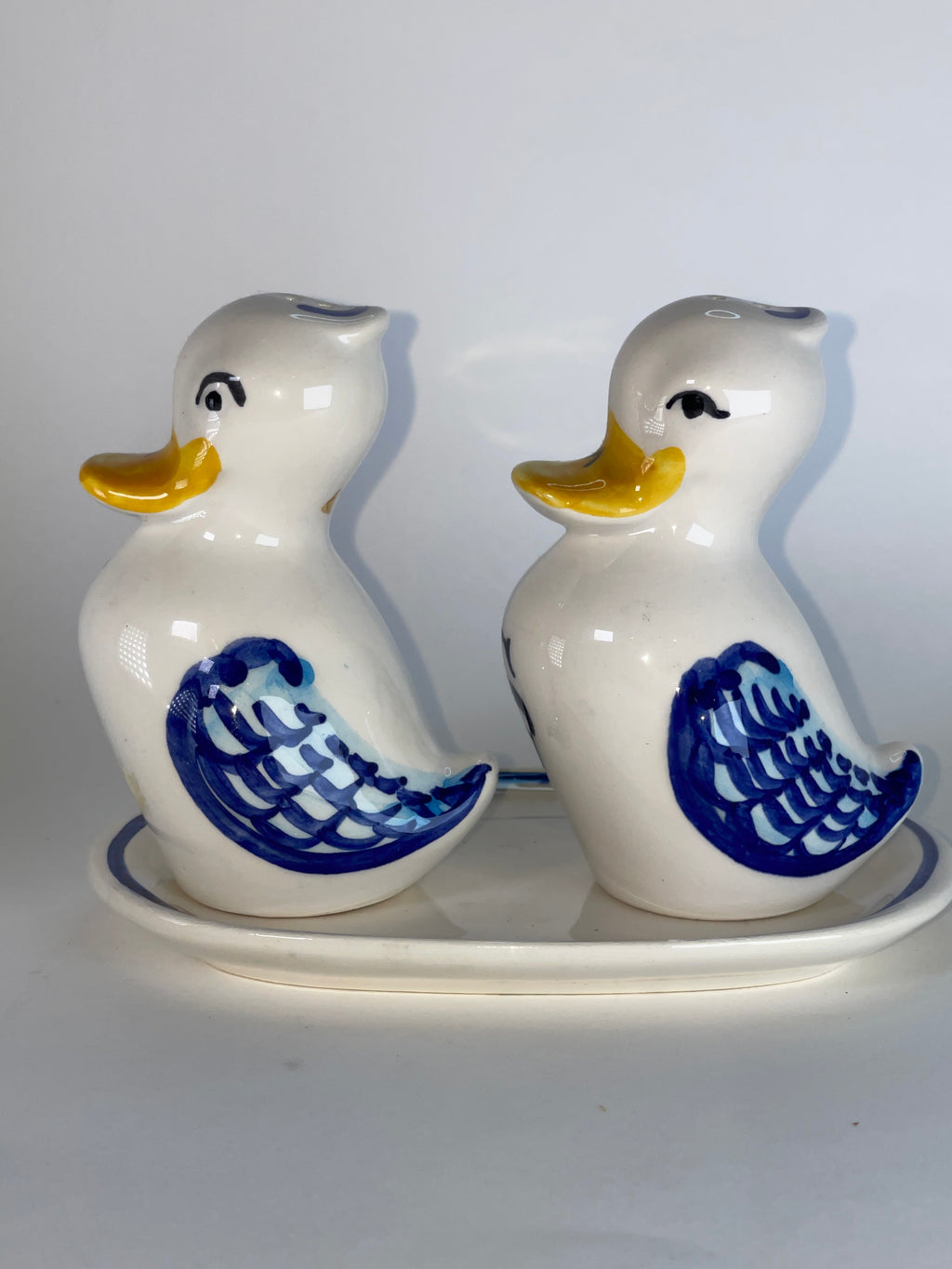 Swiss Mini Stein Salt & Pepper Shakers (Vintage Souvenir Set)