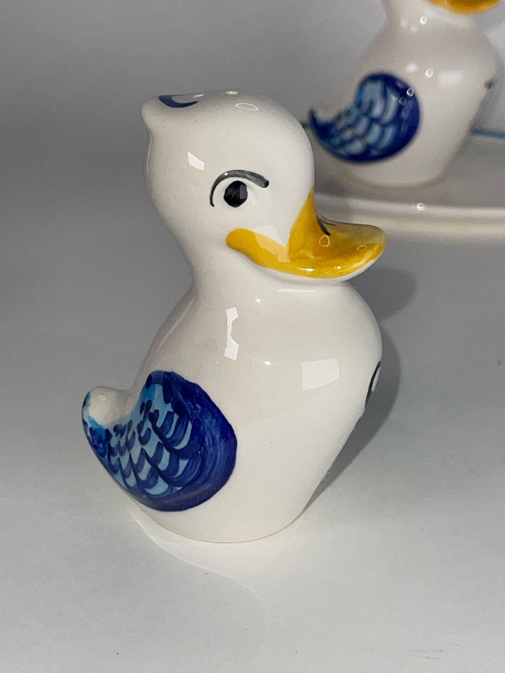 Swiss Mini Stein Salt & Pepper Shakers (Vintage Souvenir Set)