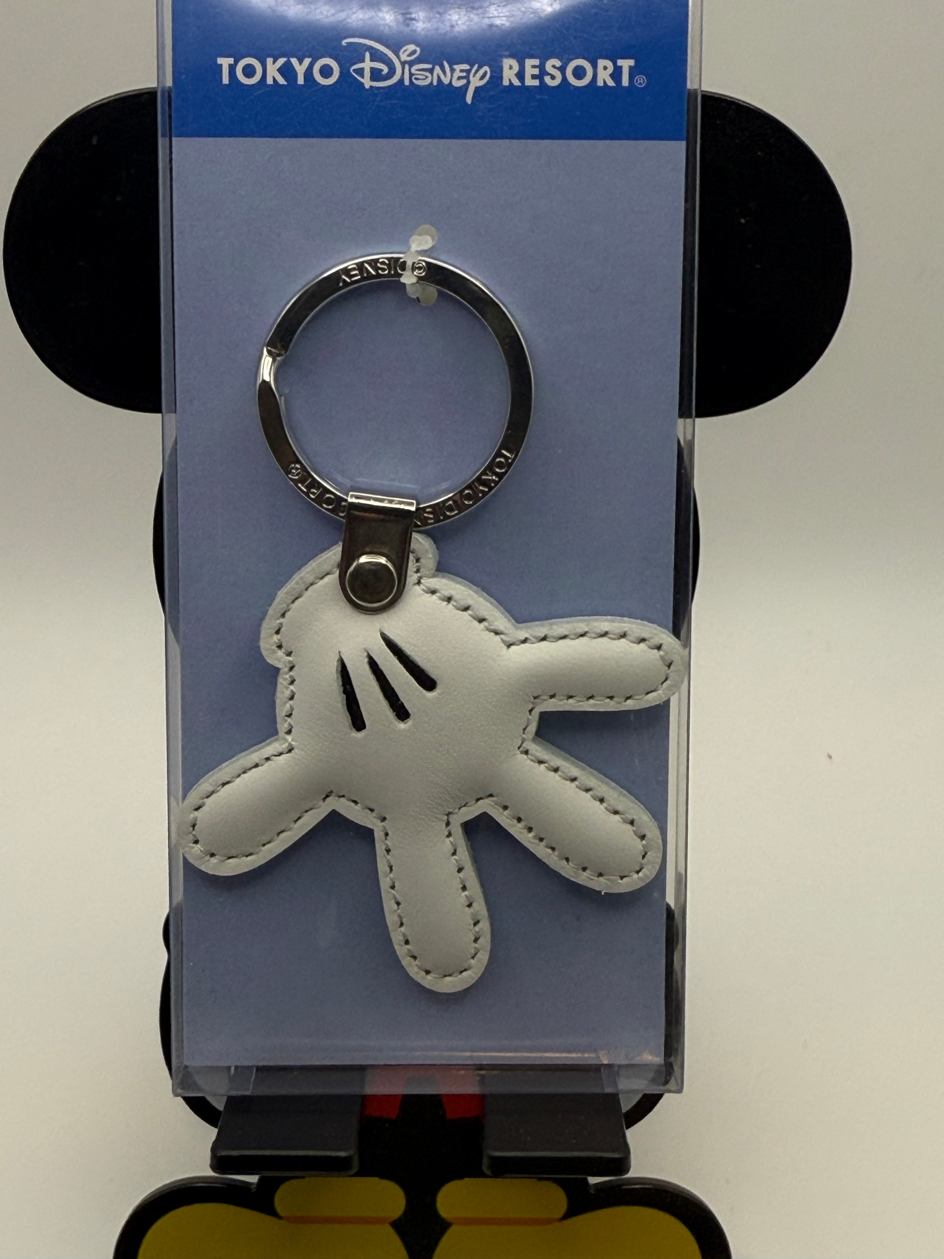 Tokyo Disney Resort Mickey Glove Keychain