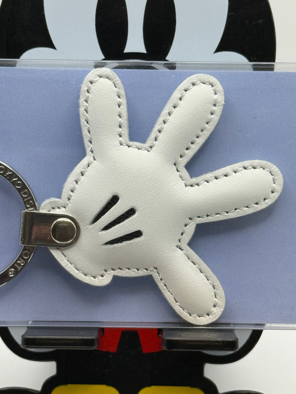 Tokyo Disney Resort Mickey Glove Keychain