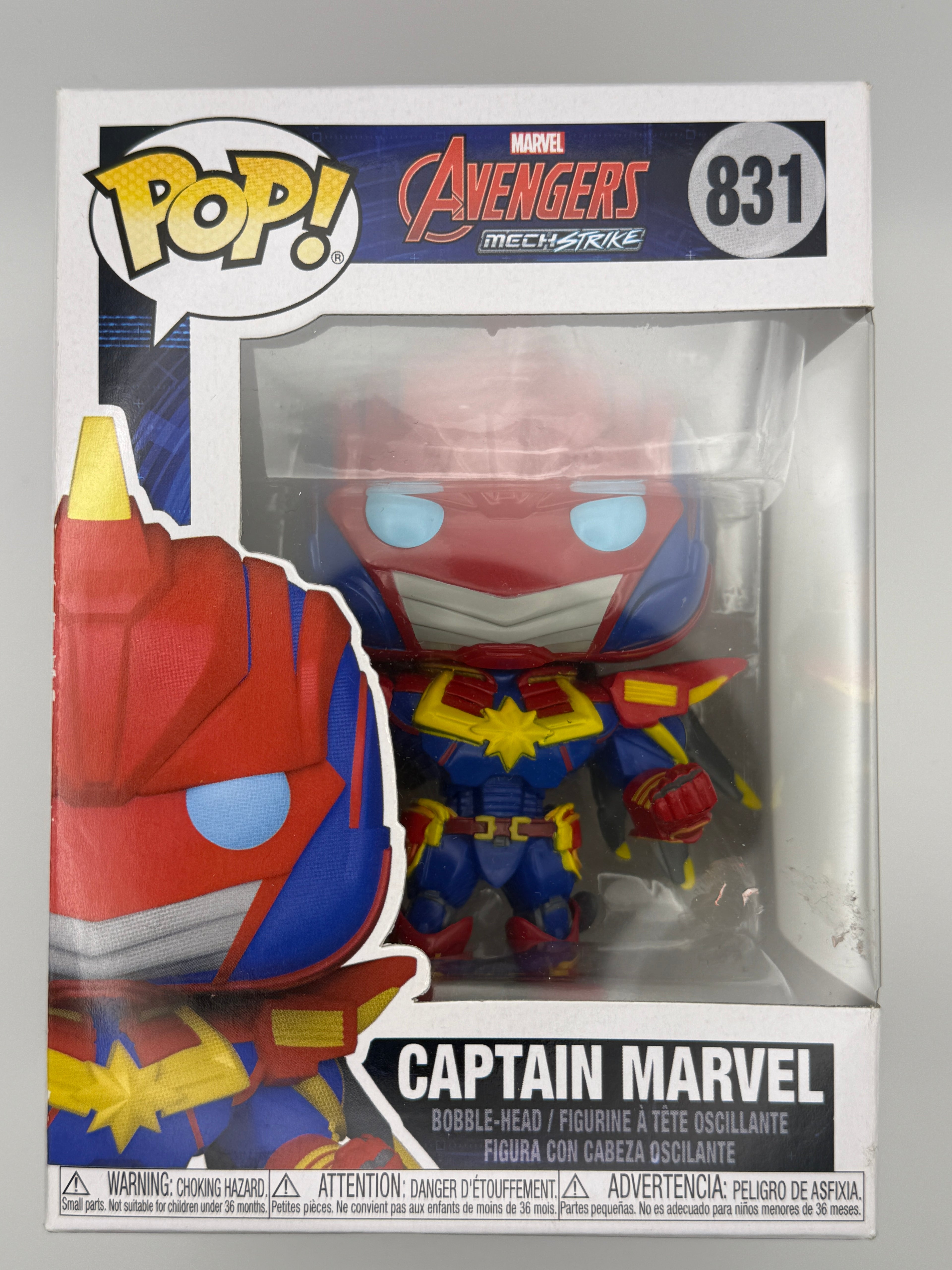 Captain Marvel Mech Strike #831 (Funko Pop!)