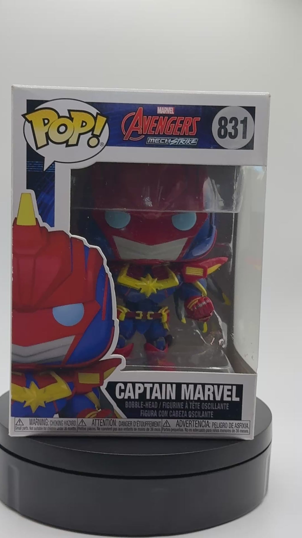 Captain Marvel Mech Strike #831 (Funko Pop!)
