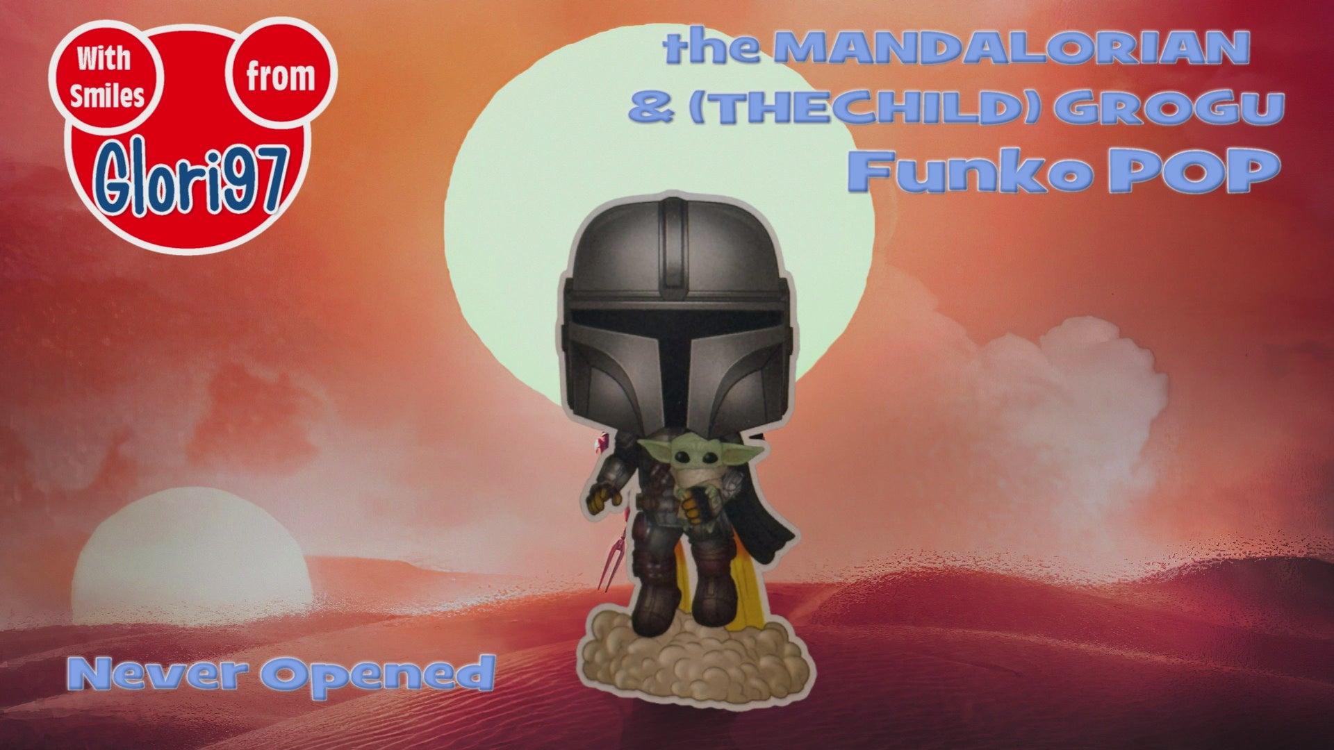 Funko POP! Star Wars — The Mandalorian with The Child (#402)